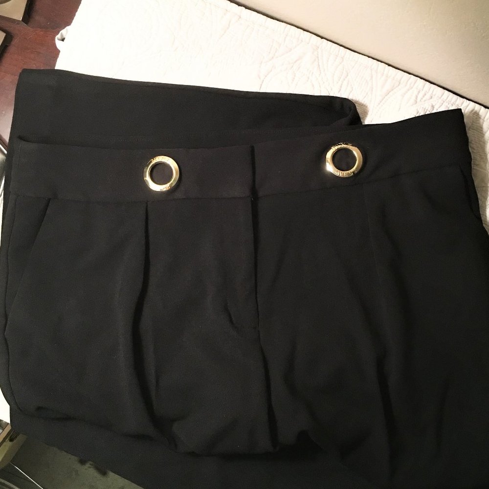 NINE WEST One Pleat Wide Leg Trousers  |  Size 10 - Picture 3 of 12